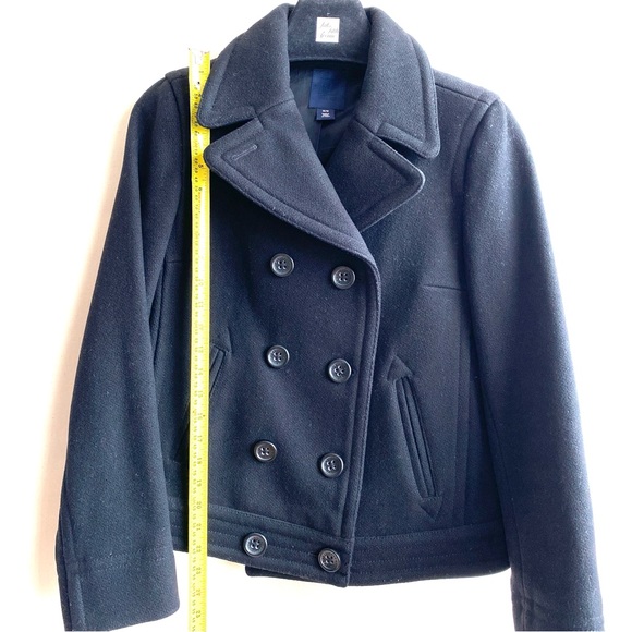 Gap Pea Jacket-Heavy Wool-EUC - Picture 4 of 10